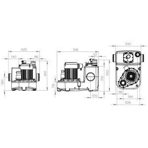 Sanicubic 1 GR HP – Lifting Station – SFA Pumps India