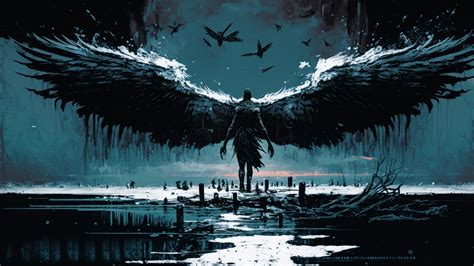 Fallen Angel Wallpaper HD