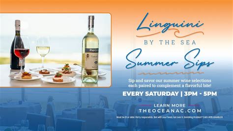 Linguini By The Sea: Summer Sips, 500 Boardwalk, Atlantic City, NJ ...