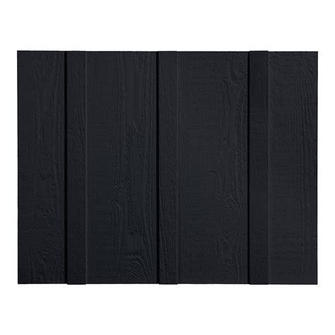 Board & Batten siding - Board - Black - 12'' x 144'' from MAIBEC | BMR