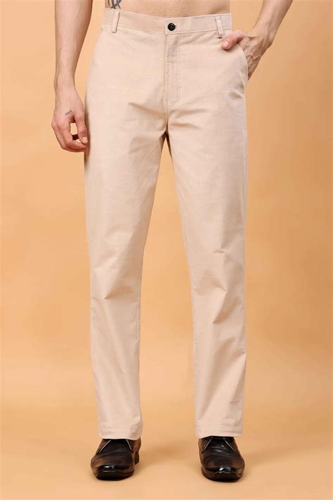 Buy Plus Size Soft Craem Corduroy Formal Trousers | Apella - The XS to ...