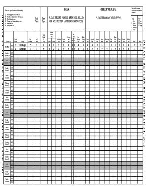 Fillable Online wvdnr Bowhunter Survey Form - West Virginia Division of ...