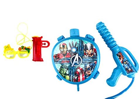 Buy Evisha Mini Small Eye Wear Goggles Pichkari And Small Captain Water ...