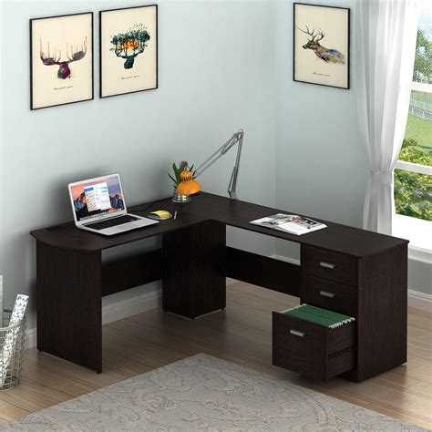 L Shaped Desk With Drawers Canada at Leanna Haynes blog