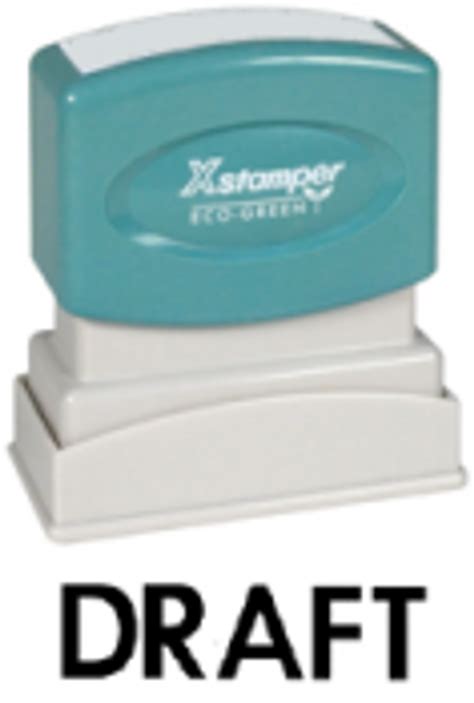 Draft Example Stamp 的图像结果