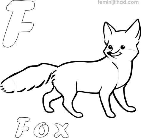 Printable Fox Coloring Pages at GetColorings.com | Free printable ...