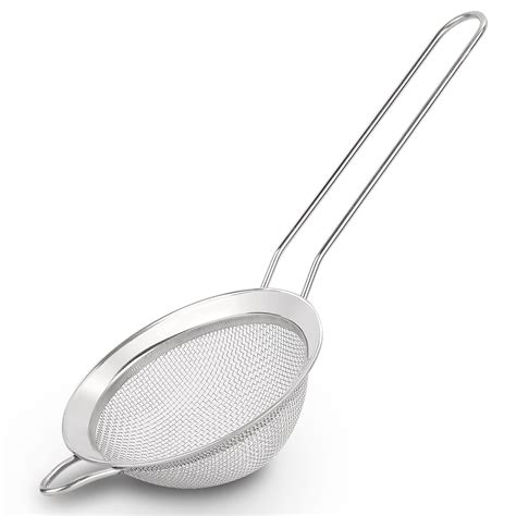 Amazon.com: D Fine Mesh Strainer, Stainless Steel Sieve Sifter with ...