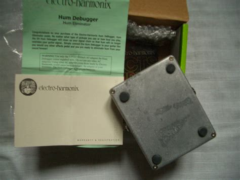 Image result for Electro-Harmonix Hum Debugger