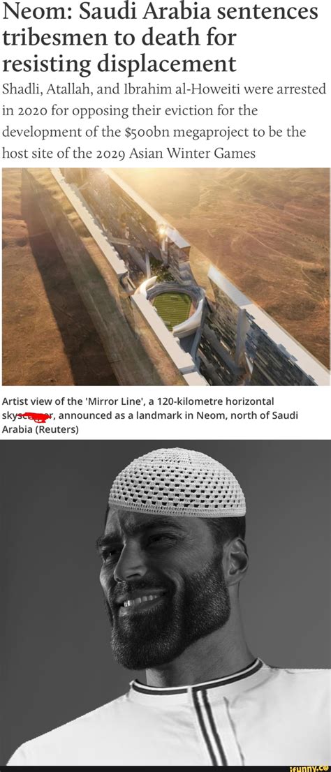 Neom: Saudi Arabia sentences tribesmen to death for resisting ...