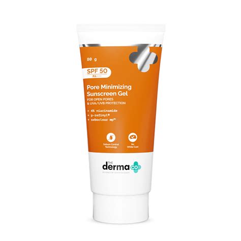 Niacinamide Sunscreen for Open Pores -80g | The Derma Co