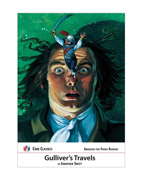 Gullivers Travels Book Cover Jonathan Swift