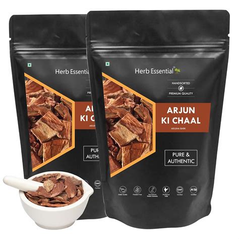 Herb Essential Arjun ki Chaal- Raw |Terminalia Arjuna Bark | Raw Dry ...