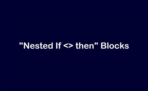 Image result for Multiple If Statement Block