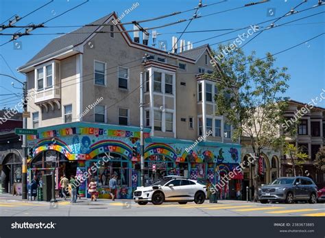 Haight Ashbury Street San Francisco California Stock Photo 2383673885 ...