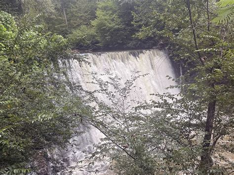 Roswell Mill Waterfall at Old Mill Park