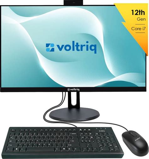 Voltriq All in One Core i7 (16 GB DDR4/512 GB SSD/Windows 11 Home/23.8 ...