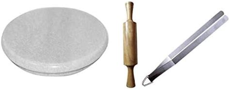 Buy Jaipur Ace Indian Marble Chakla/Rolling Pin Board/Roti Maker/Chakla ...