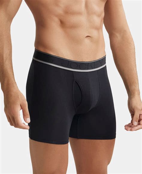 Buy Tencel Micro Modal Elastane Stretch Solid Boxer Brief with Natural ...
