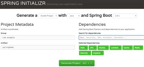 Image result for Spring Boot Create New Project