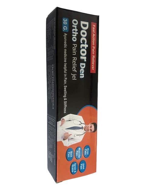 Doctor Den Ortho Pain Relief Jet 30g (Pack of 6) : Amazon.in: Health ...