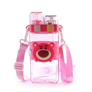 FONICX FIT Kids Water Bottle with Strap, Children Water Bottle, BPA ...