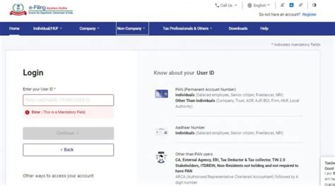 How to Raise Grievances- User Manual | Income Tax Department