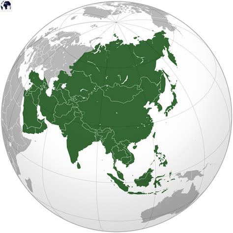 Asia Map Countries Labeled 的图像结果