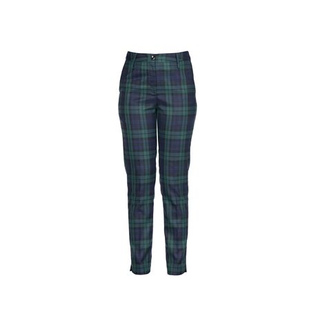 Womens Tartan Trousers