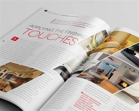 Image result for Magazine InDesign Content Page. Examples