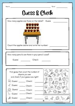 Image result for Guess and Check Problem Solving Strategy