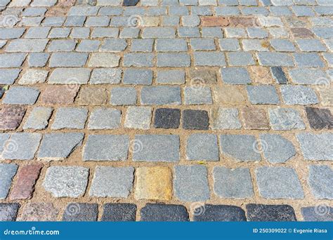 Old Paving Stones. Background of Stone Floor Texture. Stock Photo ...
