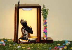 BECKON VENTURE Handicrafts Sitting Buddha idol For Home Decoration ...