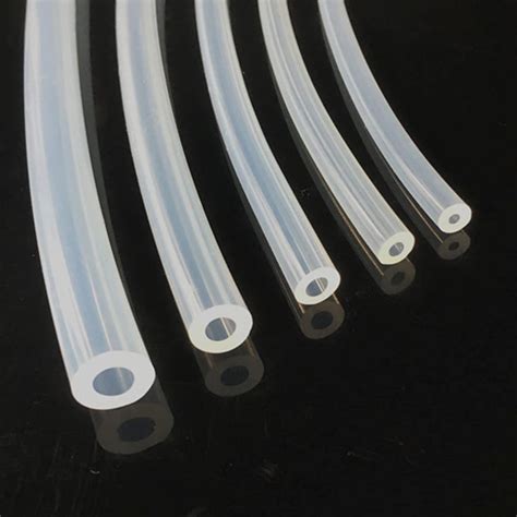 Tubo de silicona de grado alimenticio de 1/2 pulgada de diámetro ...