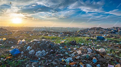 Landfill Site Waste Disposal Pollution Environment Global Warming ...
