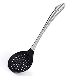 Buy we3 Kitchen Silicone Skimmer Slotted Spoon-Cooking Utensils with ...
