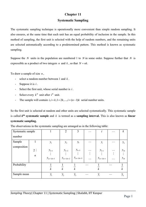 Image result for Calculation of Systematic Sampling