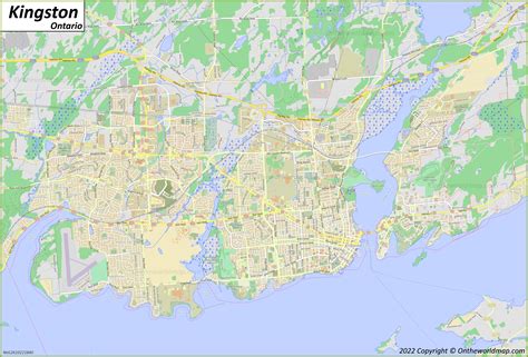 Map Of Canada Kingston