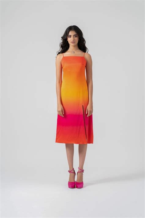 Crescent Moon satin dress – Osé Studios