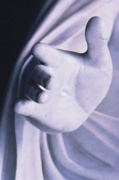 Hand Detail from a Replica of the Christus