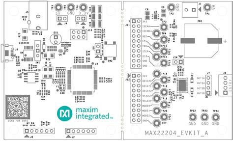 MAX22204EVKIT Motor Driver Evaluation Kit - Analog Devices / Maxim ...