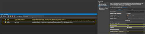 GPU Trace UI Reference — Nsight Graphics