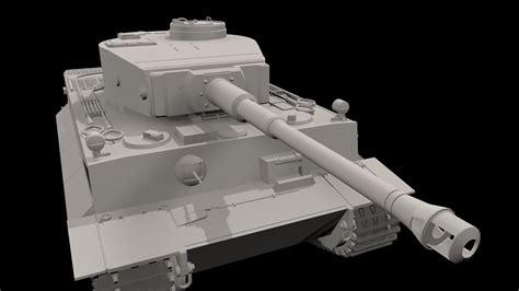 Pzkpfv VI Tiger I 3D Model $55 - .3ds .max .fbx - Free3D