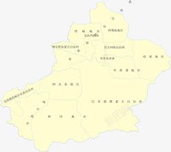 新疆地图图片免费下载_新疆地图素材_新疆地图模板-新图网
