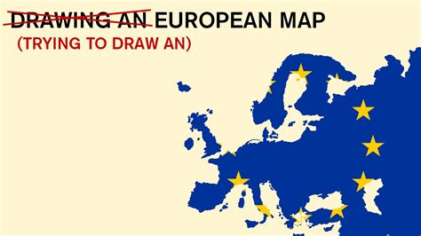 Image result for Europe Map Drawing