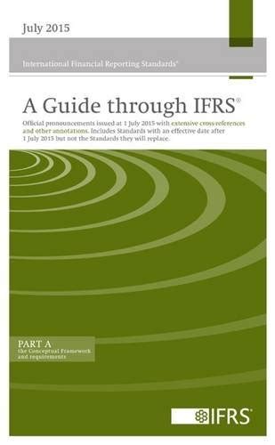Buy 2015 A Guide through IFRS (Green Book), two volumes Part A and Part ...