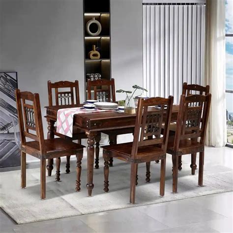 Sheesham wood 6 Seater Dining Sets