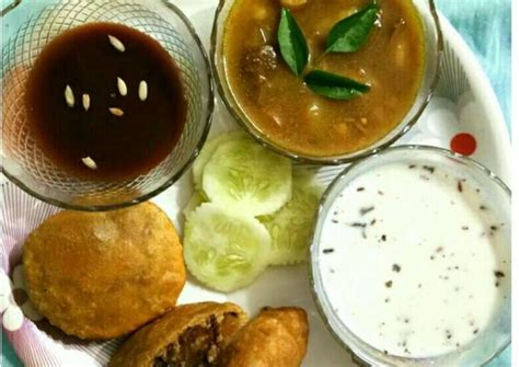 Stuff kachori with aloo sabzi Recipe by Anjana Sahil Manchanda - Cookpad