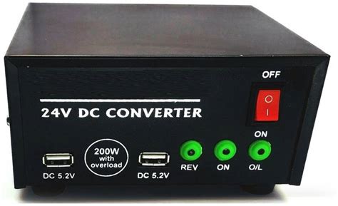 Divinext 24V DC to 220V AC Converter DC to AC Charger 24 Volt Solar ...