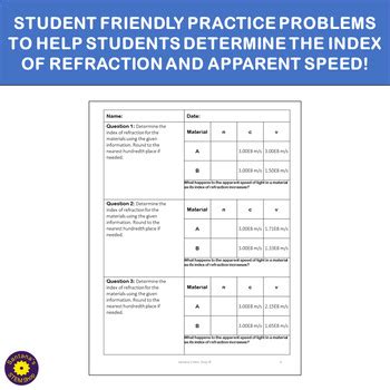 Image result for Refraction Physics 2 Hard Problems