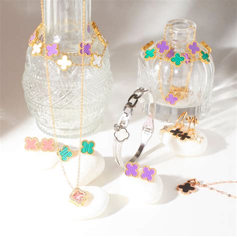 Clover Jewellery | 4 Leaf Clover Jewelry | Shop Now – Salty Accessories